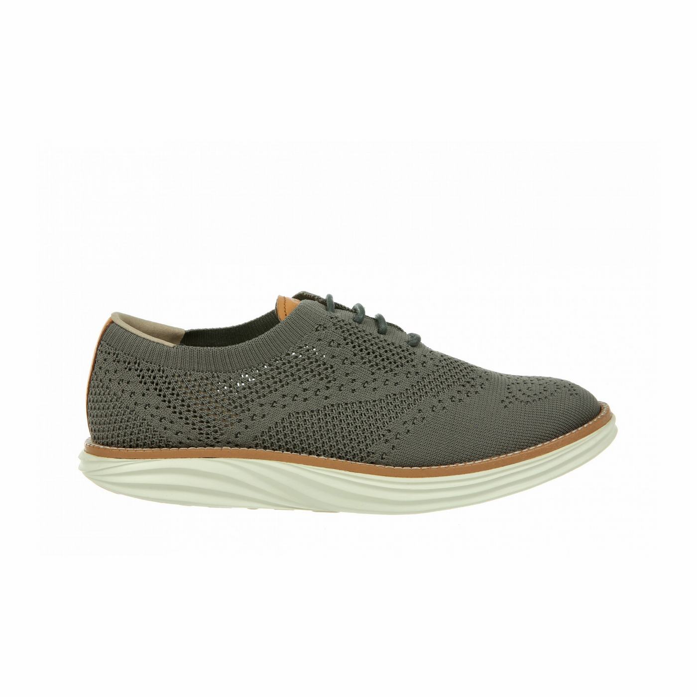 MBT Boston Wing Tip Knit Pantofi Eleganti Femei - Gri (12292-393)